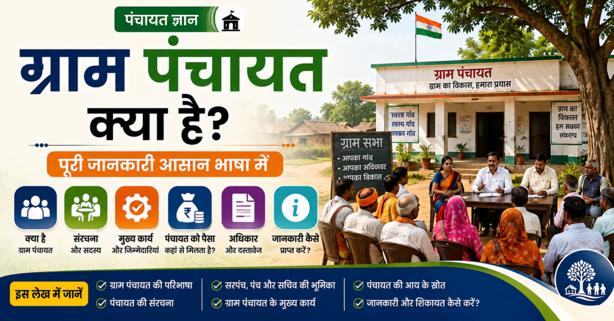 ग्राम पंचायत क्या है? कार्य, अधिकार, सरपंच और पूरी जानकारी